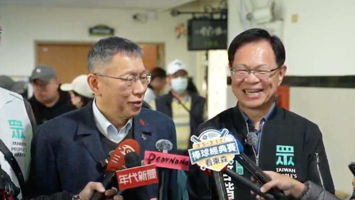 助張啓楷角逐嘉義市 柯文哲親任競選總幹事:1天工作16小時