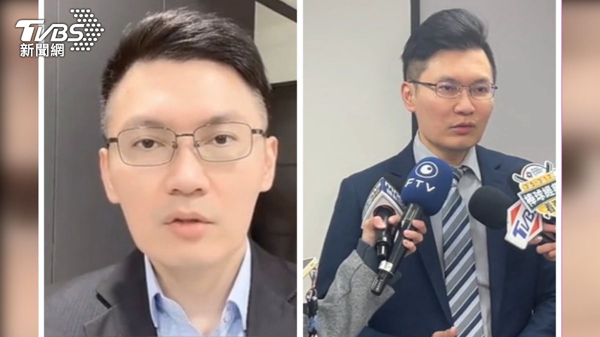詐團利用AI技術冒用律師，左圖為AI影片。（圖／TVBS）