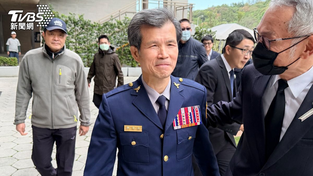 台北市警局長李西河也到場致意。（圖／張貴翔攝）