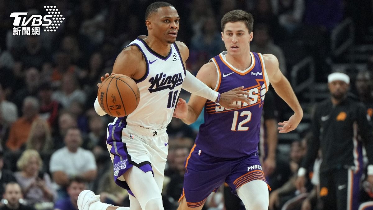 NBA／國王慘敗太陽無礙！威少超越大O　榮登歷史控衛得分王