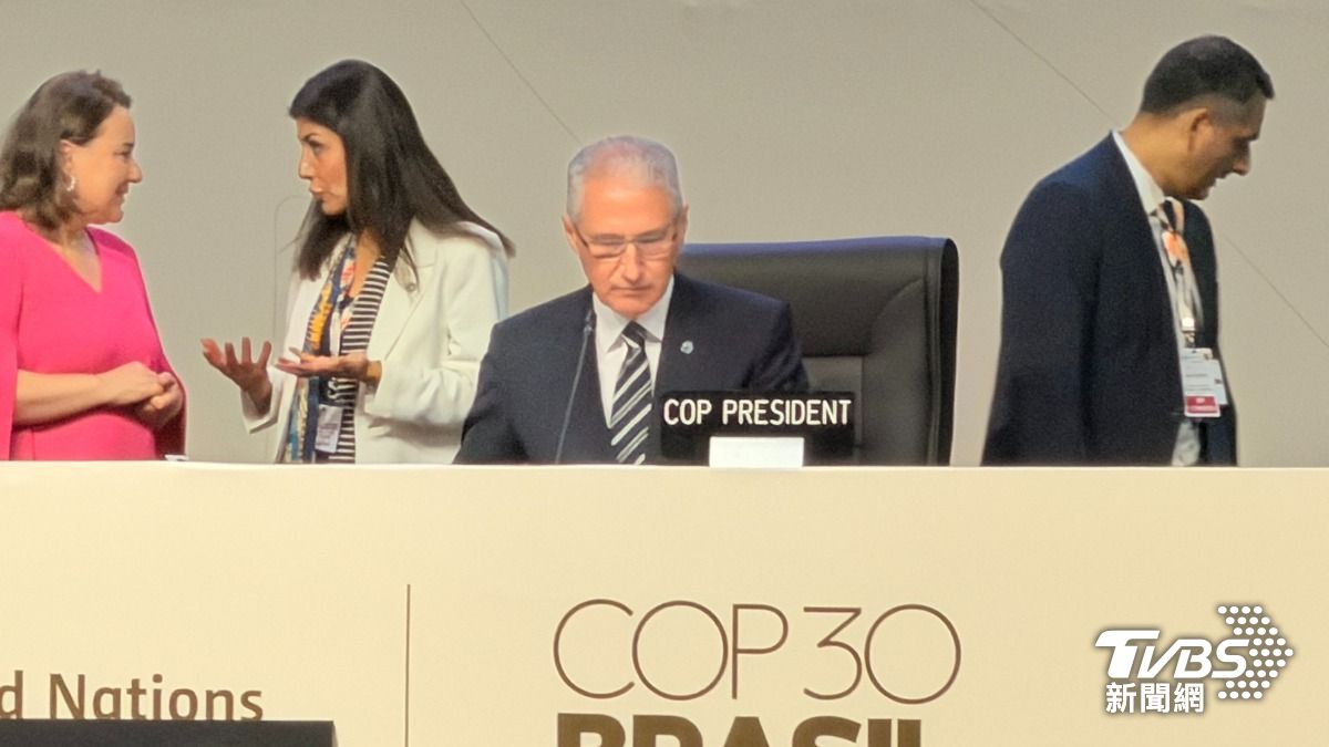 COP30期間眾多國家響應TFFF,但實際承諾捐助金額遠不及目標。(攝/TVBS特派記者 朱光弘)
