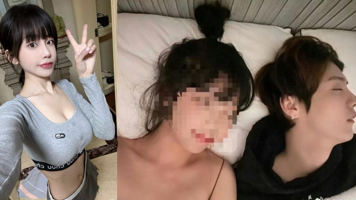 陸網美司曉迪投震撼彈，突爆與多名男星有私交。(圖／翻攝微博 iamroosie）