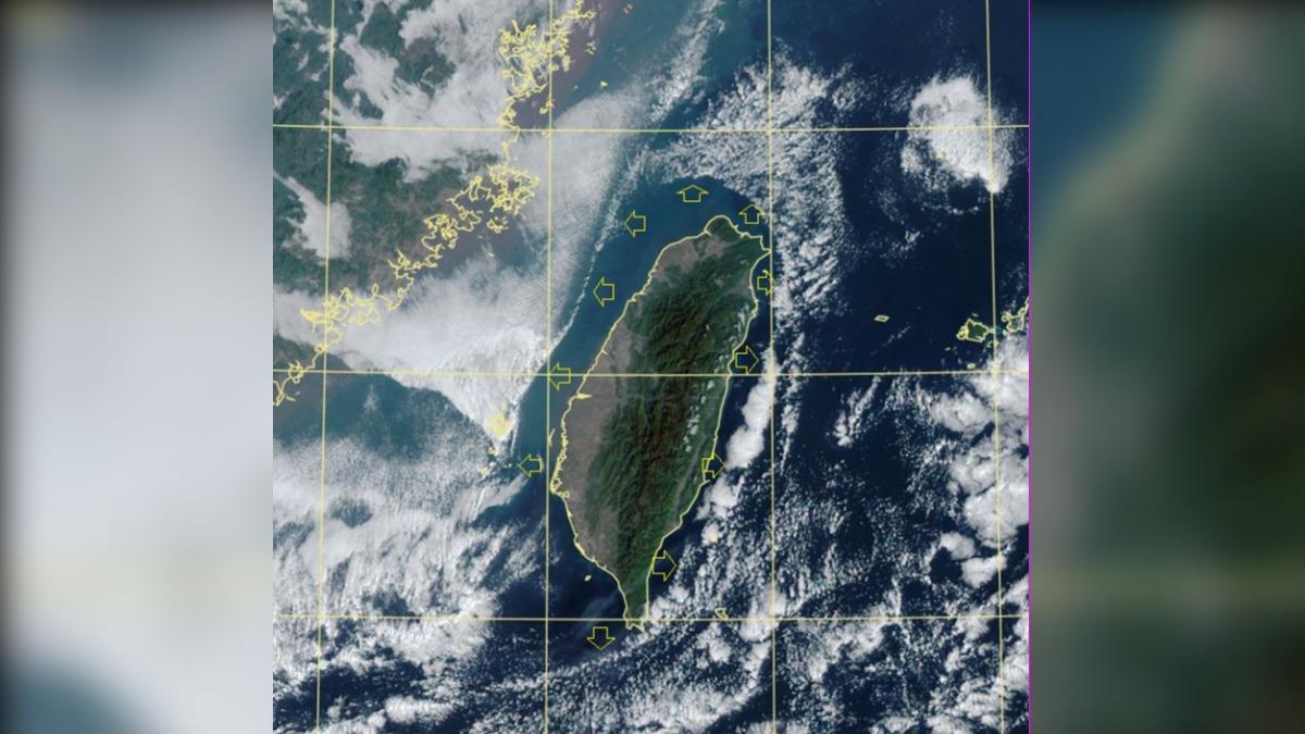 天氣/今早「台灣防護罩」現蹤!鄭明典分享一圖揭形成2原因