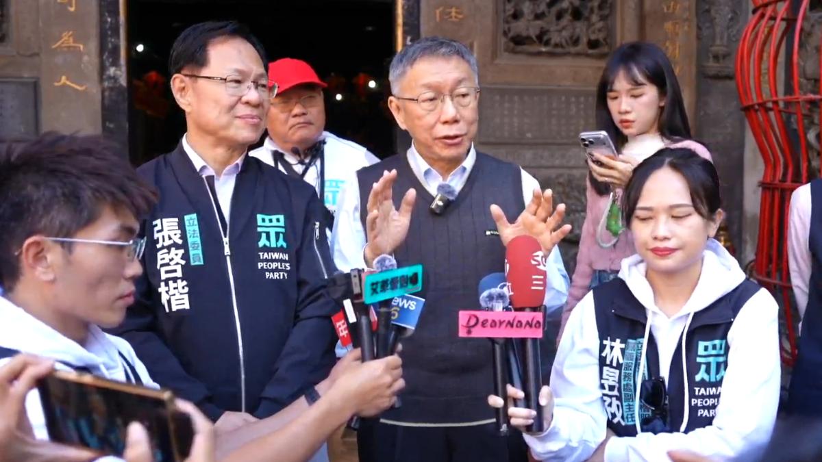 柯文哲撂狠話：若綠用司法搞黃國昌　我一定「焦土政策」