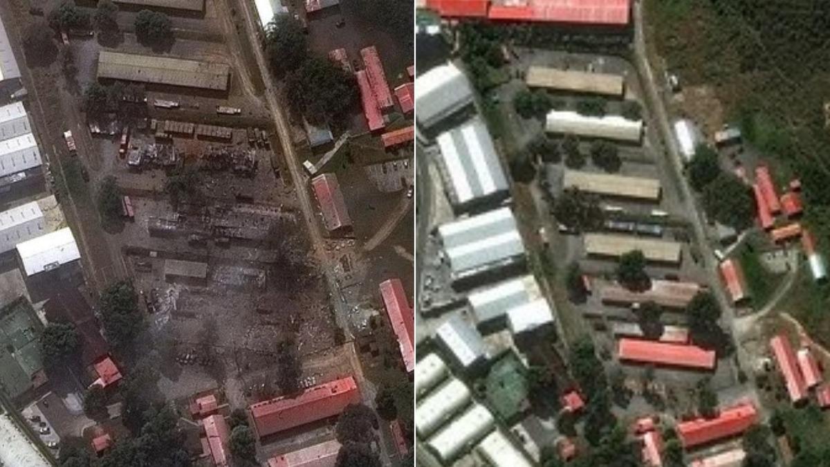 美軍抓捕馬杜洛還空襲!委國軍事基地「炸成廢墟」衛星畫面曝