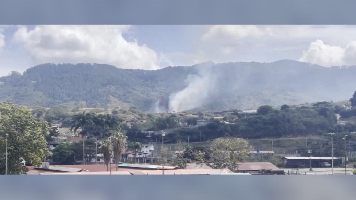 美國空襲目標包括委內瑞拉首都的民用和軍事基地,以及另外三個州。(圖/央視)