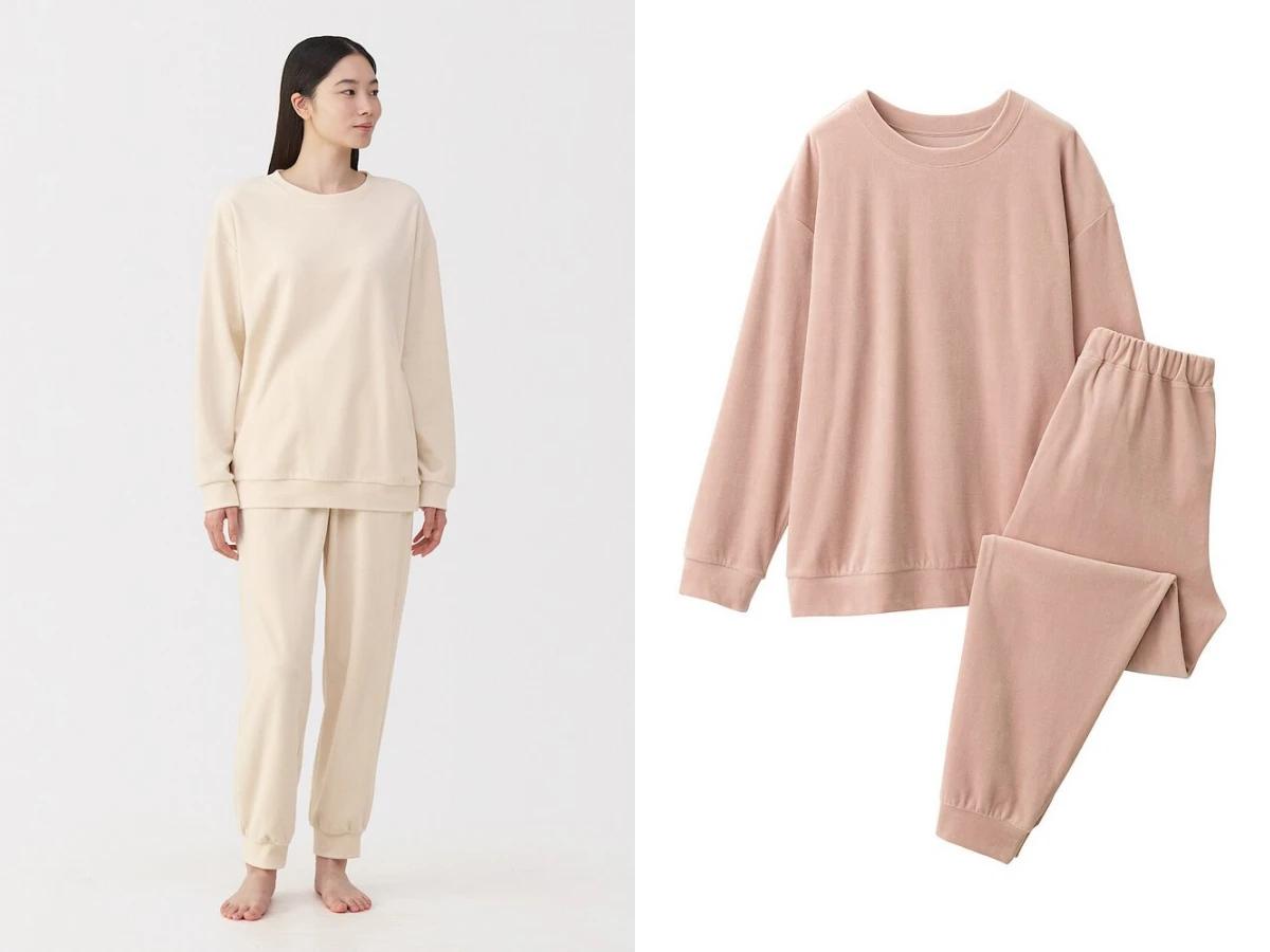無印良品的居家睡衣舒服又保暖!(圖/翻攝自無印良品)