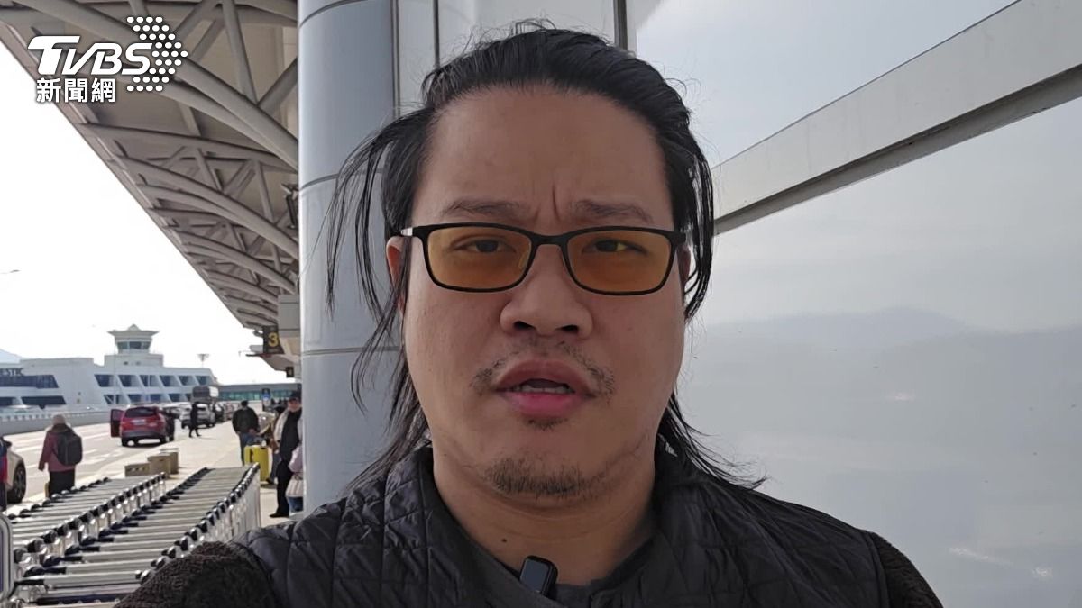 旅遊達人傑西大叔表示,日本機場採取的是比較嚴格一點的管制措施。(圖/TVBS)