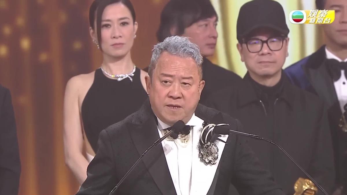 曾志偉將卸任TVB電視台總經理。(圖/TVB娛樂新聞台)