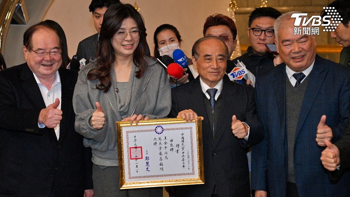 化心結!鄭麗文親聘「最高顧問」 王金平盼助國民黨重新執政