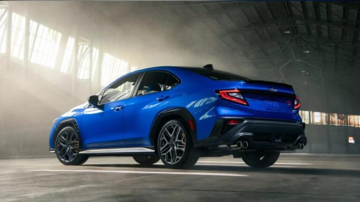 圖為美規WRX tS手排車型。(圖/Subaru提供)