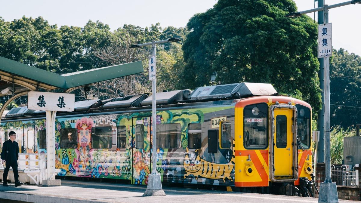 台鐵集集支線第1階段復駛今日通車至集集站。（圖／翻攝自交通部臉書）
