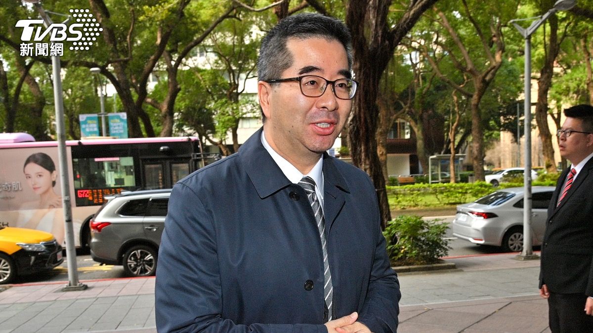 長年擔任馬辦執行長的國民黨副主席蕭旭岑,去年才交接業務給王光慈,昨天卻突然去職。(圖/胡瑞麒攝)