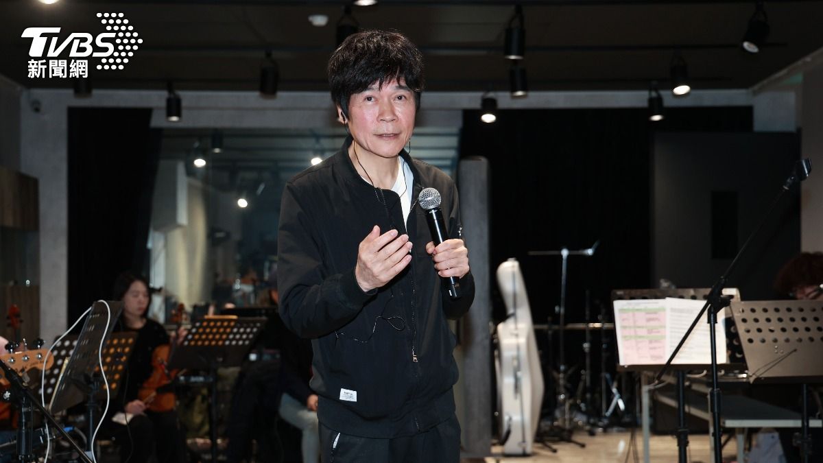 洪榮宏昨為演唱會彩排,坦承和老婆分居中。(圖/趙世平攝)