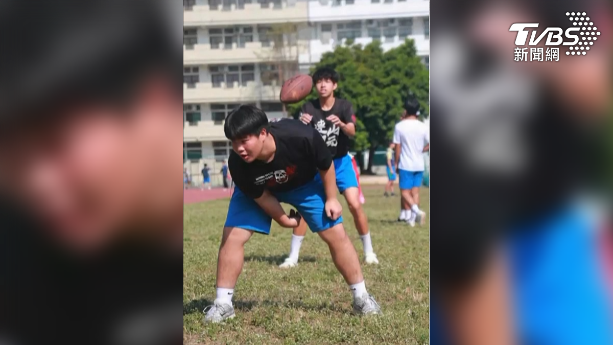 運動方面自主學習也有同學發表,一項特別的項目—腰旗美式足球,這是2028年洛杉磯奧運的自選項目(圖/TVBS)