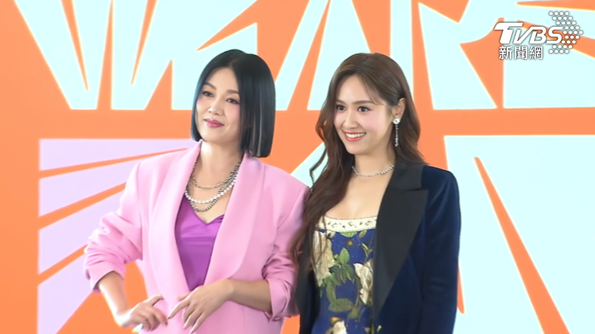 演員苗可麗、主持人吳姍儒。(圖/彭振棠攝)