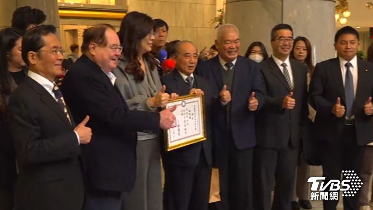 國民黨主席與副主席團(圖/TVBS資料畫面)