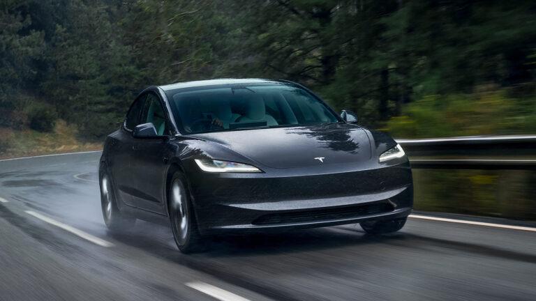 Model 3是台灣銷售表現最佳的電動四門跑車。（圖／Tesla提供）