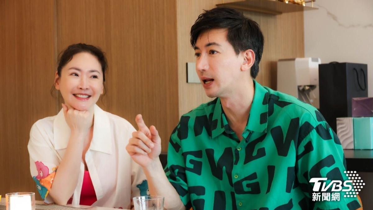 王俐人與林琮軒驚傳婚變。（圖／張哲鳴攝）