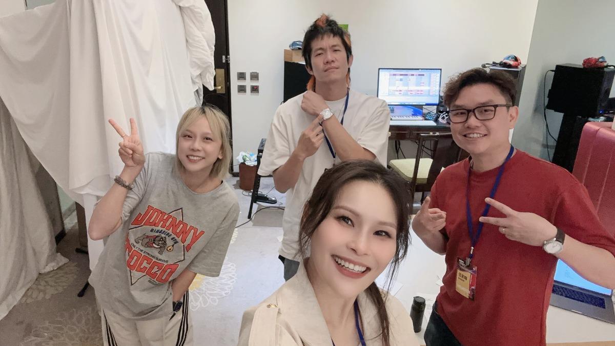 周蕙首次參與創作營。(圖/群石國際提供)
