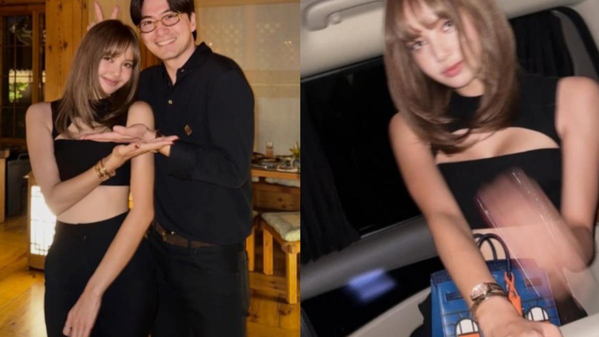 LISA對Birkin 20 Faubourg情有獨鍾。(圖/翻攝自lalalalisa_m IG)