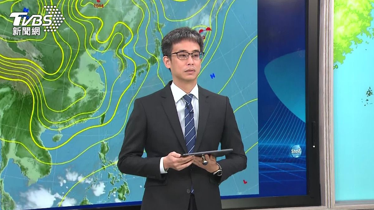 強烈大陸冷氣團影響，週三開始將會一冷四天。（圖／TVBS）