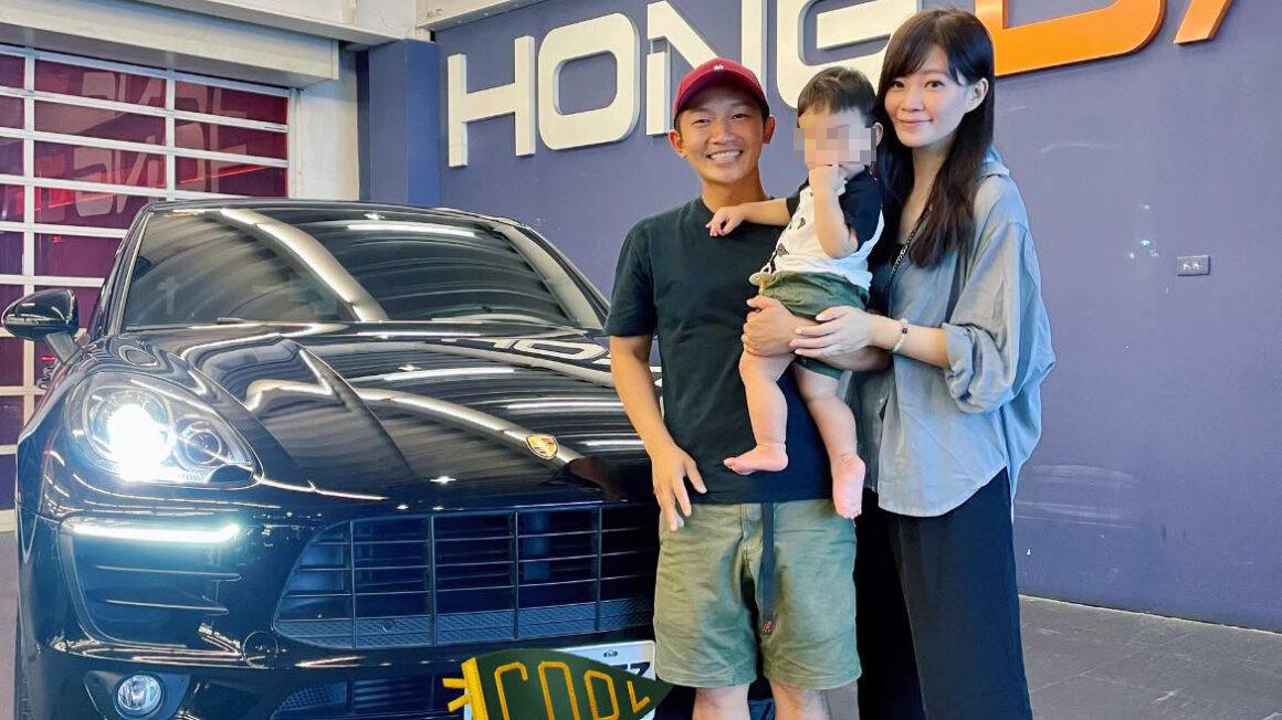 蔡昌憲過去曾購入中古的Porsche Macan。（圖／翻攝自蔡昌憲fb）