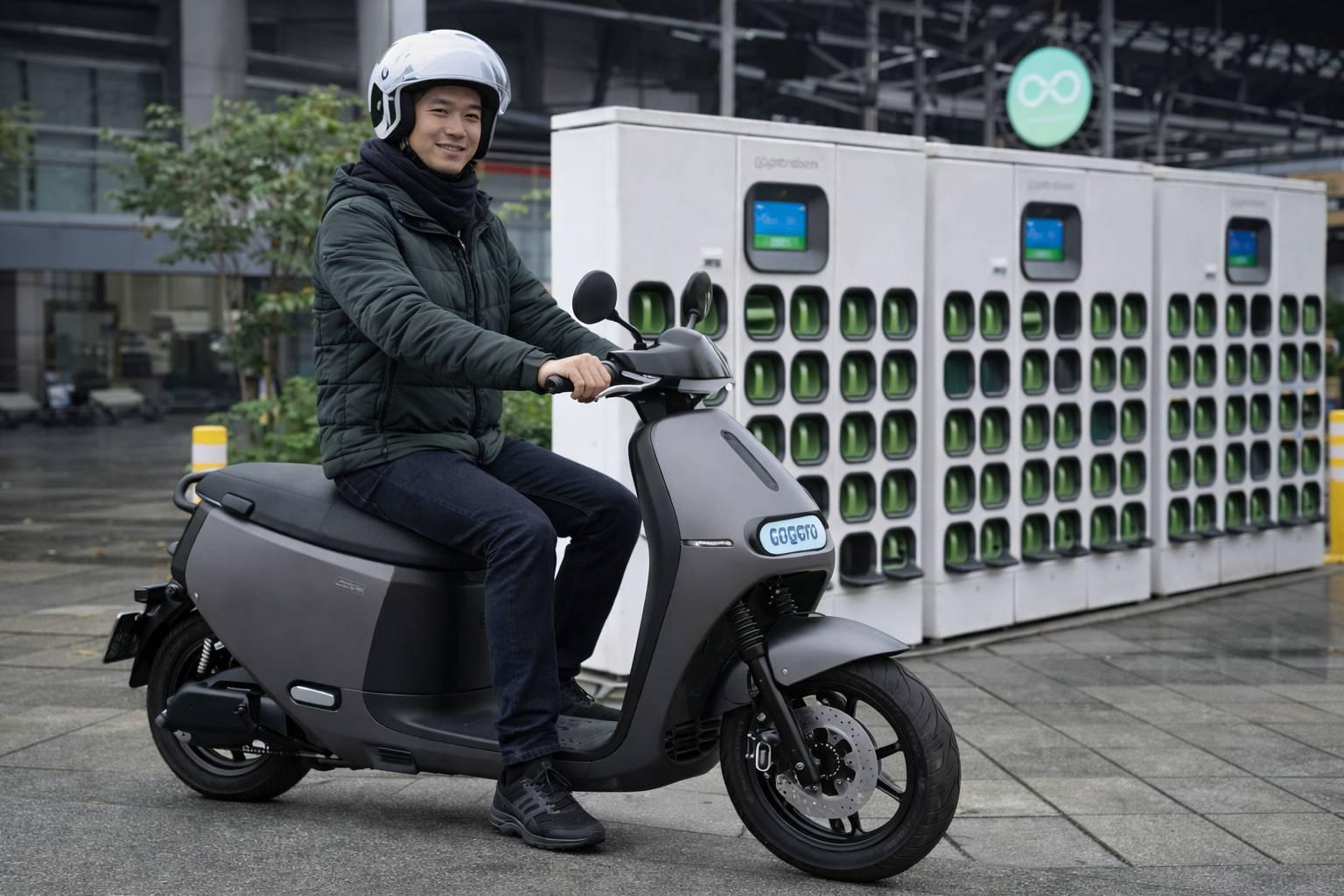 汰舊換新或直接添購電動機車皆有補助。(圖/桃園市環保局提供)