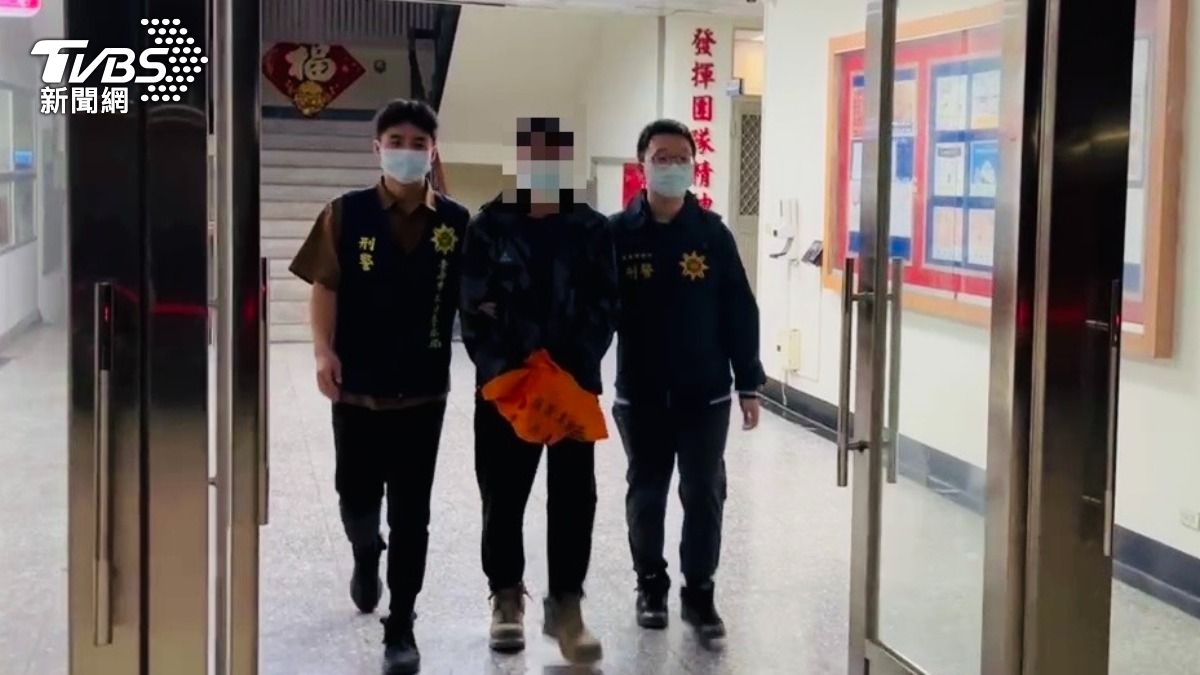 警方查獲陳姓嫌犯,訊後依《槍砲彈藥刀械管制條例》移送偵辦。(圖/TVBS)