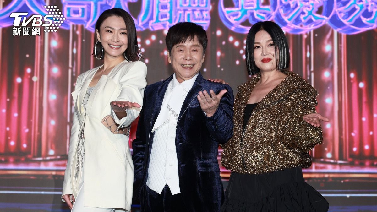 侯怡君、黃西田、苗可麗擔任主持人。(圖/趙世平攝)