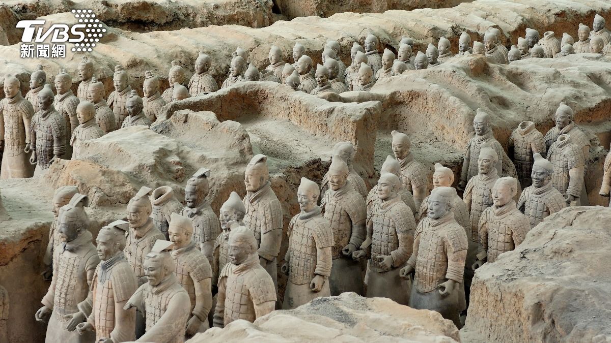 秦始皇的身高比兵馬俑還高。(示意圖/shutterstock達志影像)