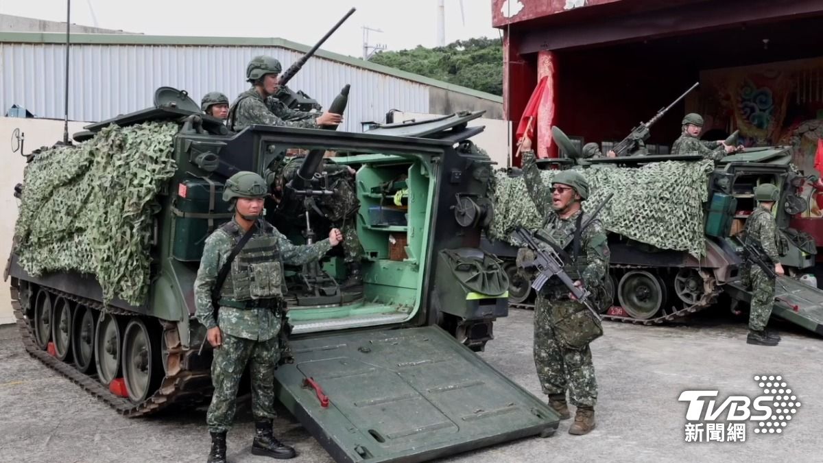 國防部戰規司日前公開表示,未來將透過強化新建後備單位的自走火力等方式,提升後備戰力。(圖/TVBS)