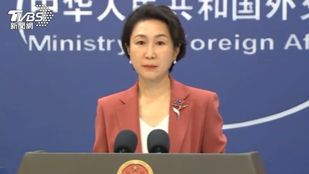 針對石平言論,中國外交部發言人毛寧怒嗆「宵小狂言」。(圖/TVBS)