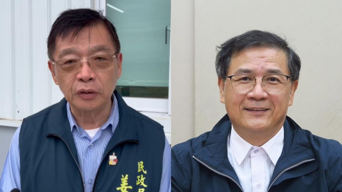 快訊/黃偉哲拍板!姜淋煌升任台南副市長、林榮川任副秘書長