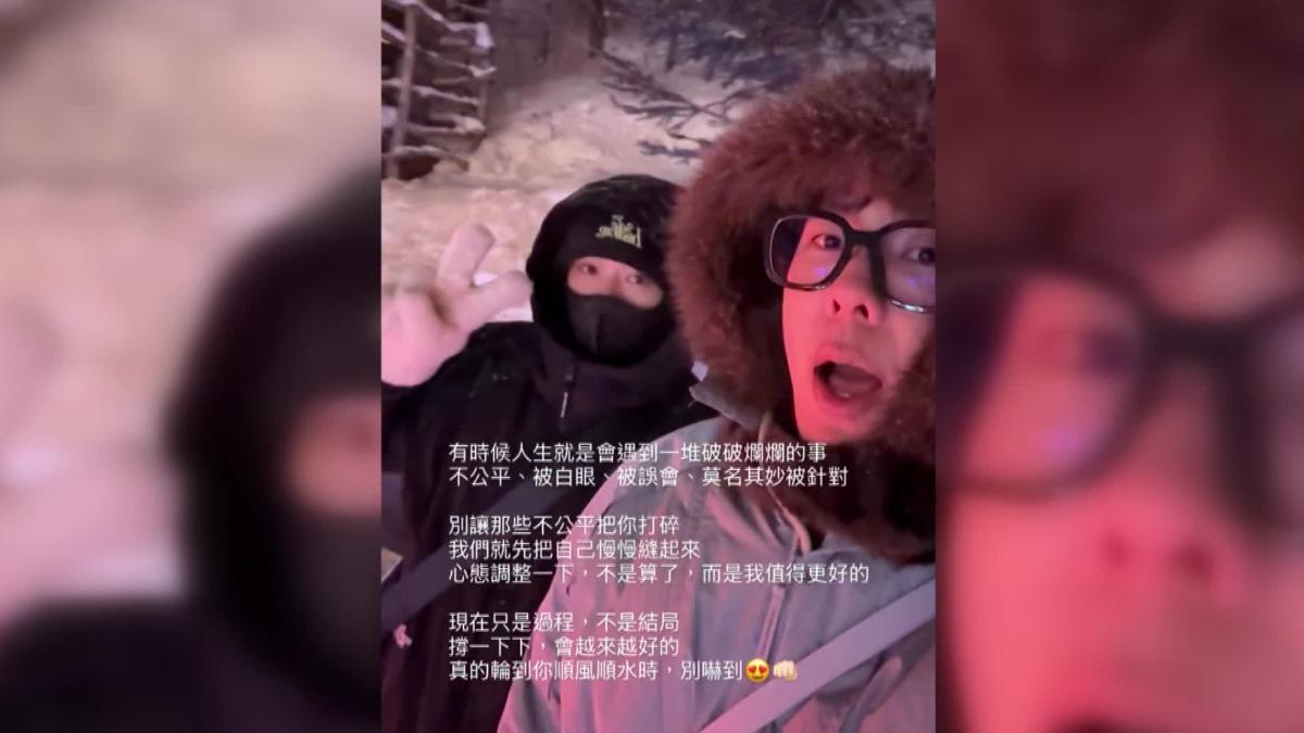 林進還被導遊人身攻擊。(圖/翻攝林進IG)