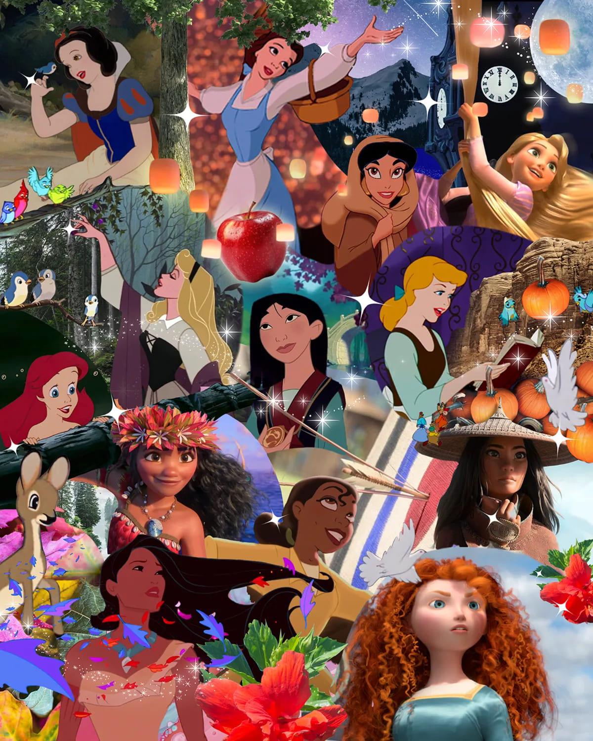 《網路溫度計DailyView》曾盤點「迪士尼公主系列角色TOP 10」。(圖/翻攝自Disney Princess)