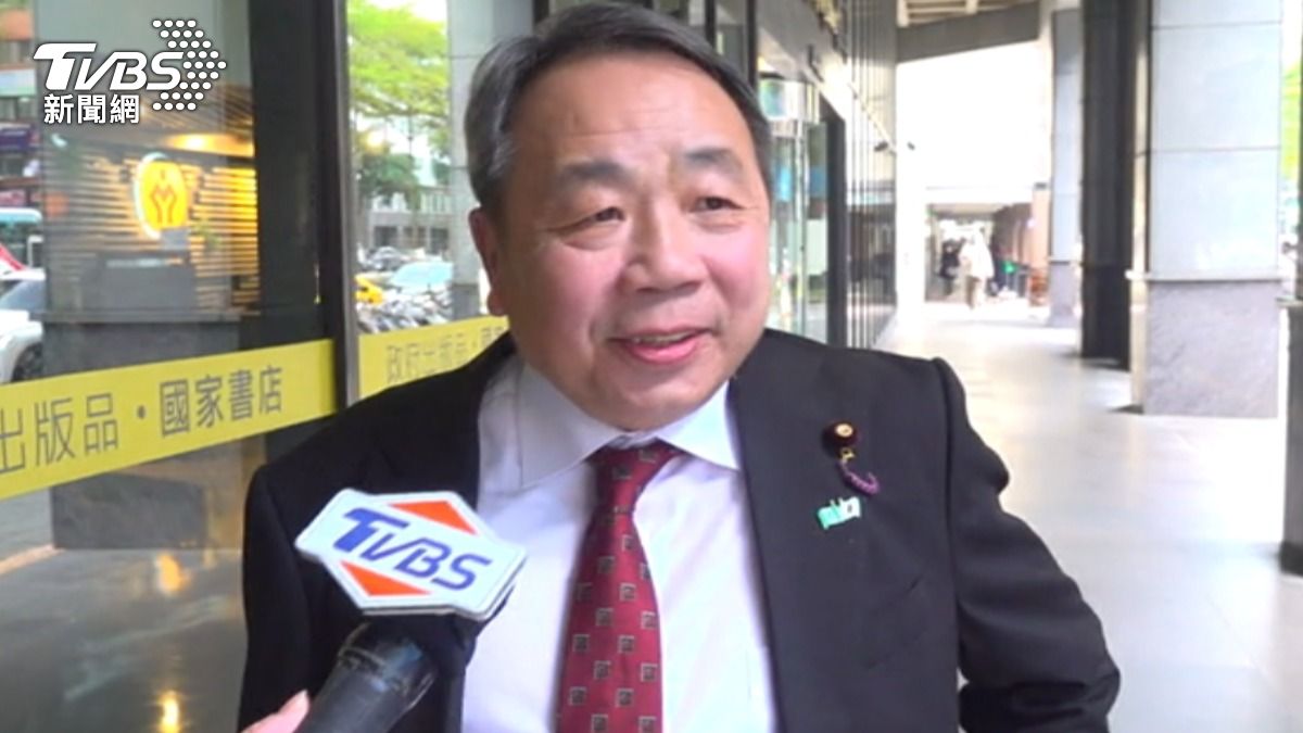 遭罵胡言亂語，日本參議員石平大笑反譏國台辦「理曲詞窮、惱羞成怒」。（圖／TVBS）