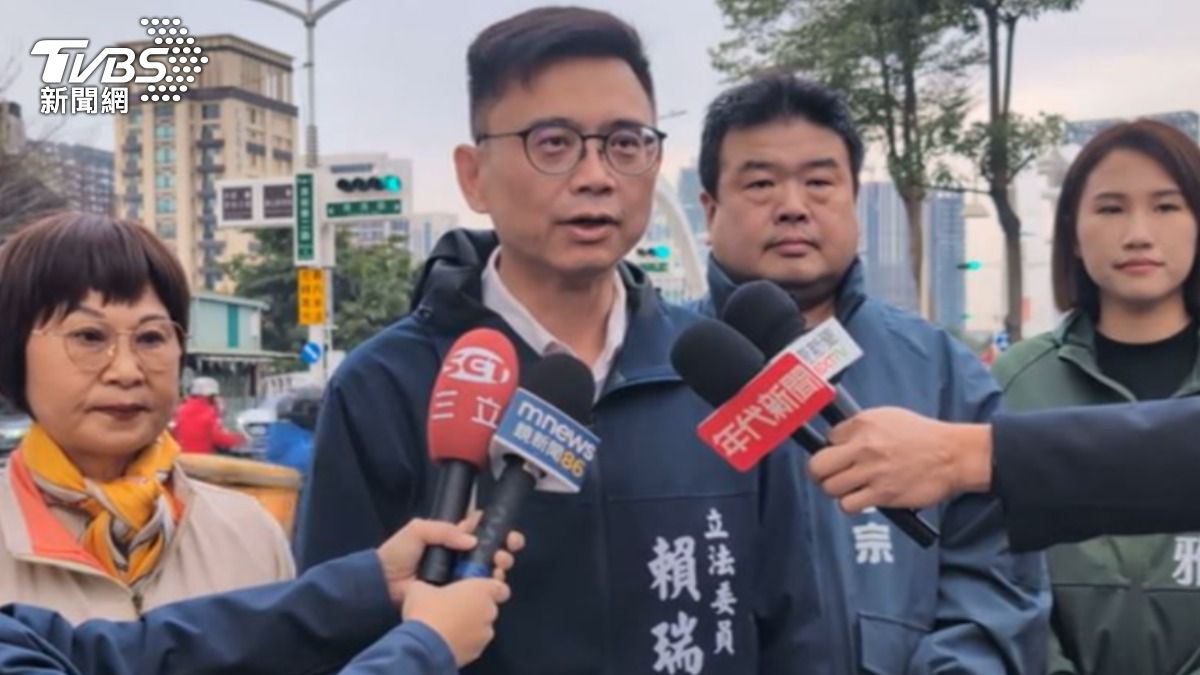 民進黨立委賴瑞隆。(圖/TVBS)