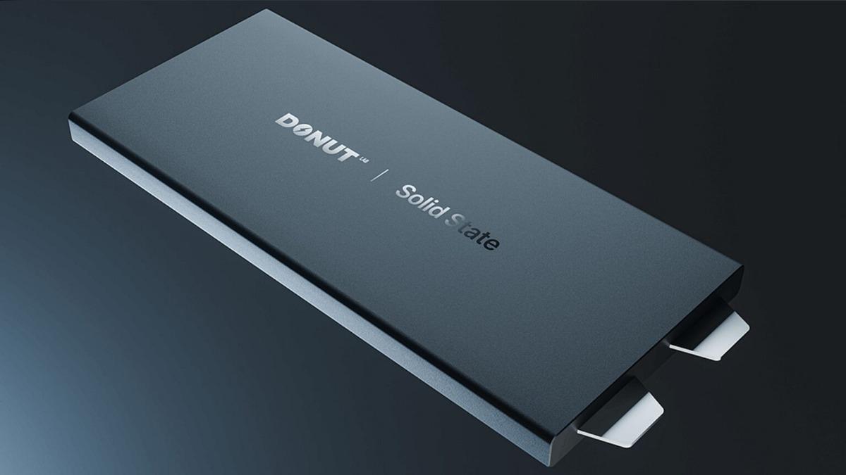 Donut Battery相較於傳統鋰電池,擁有更高的能量密度與安全性。(圖/Donut Lab提供)