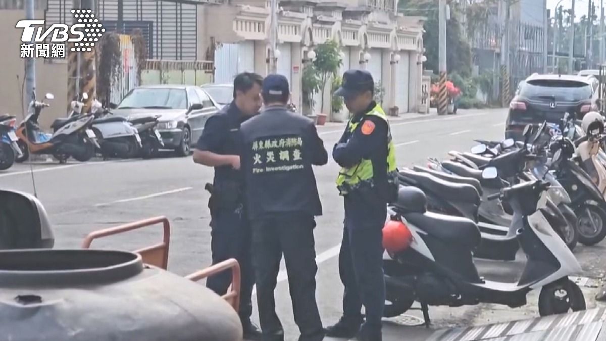 這起火警是否因爭吵引發,仍有待火調科進一步釐清原因。(圖/TVBS)