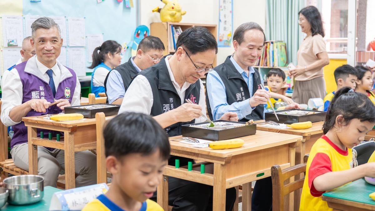 六都最先!桃園3年前就營養午餐免費 張善政:孩子成長只有1次