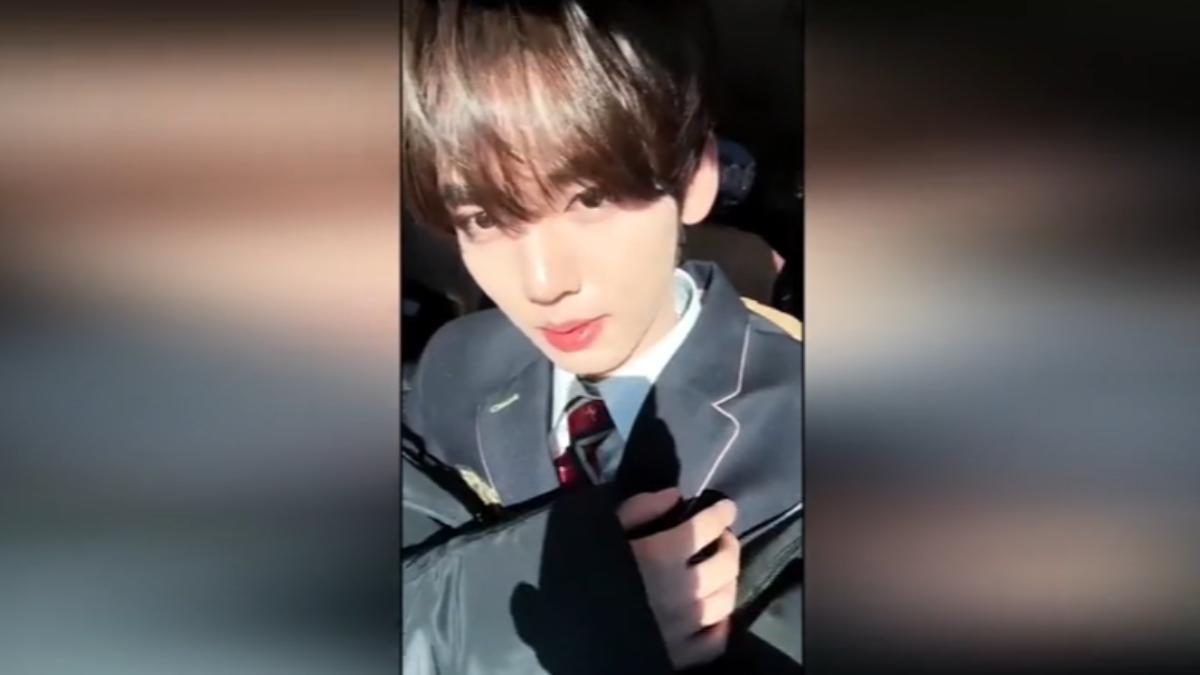 TWS成員KYUNGMIN也是應屆畢業生。(圖/翻攝自Dispatch。)