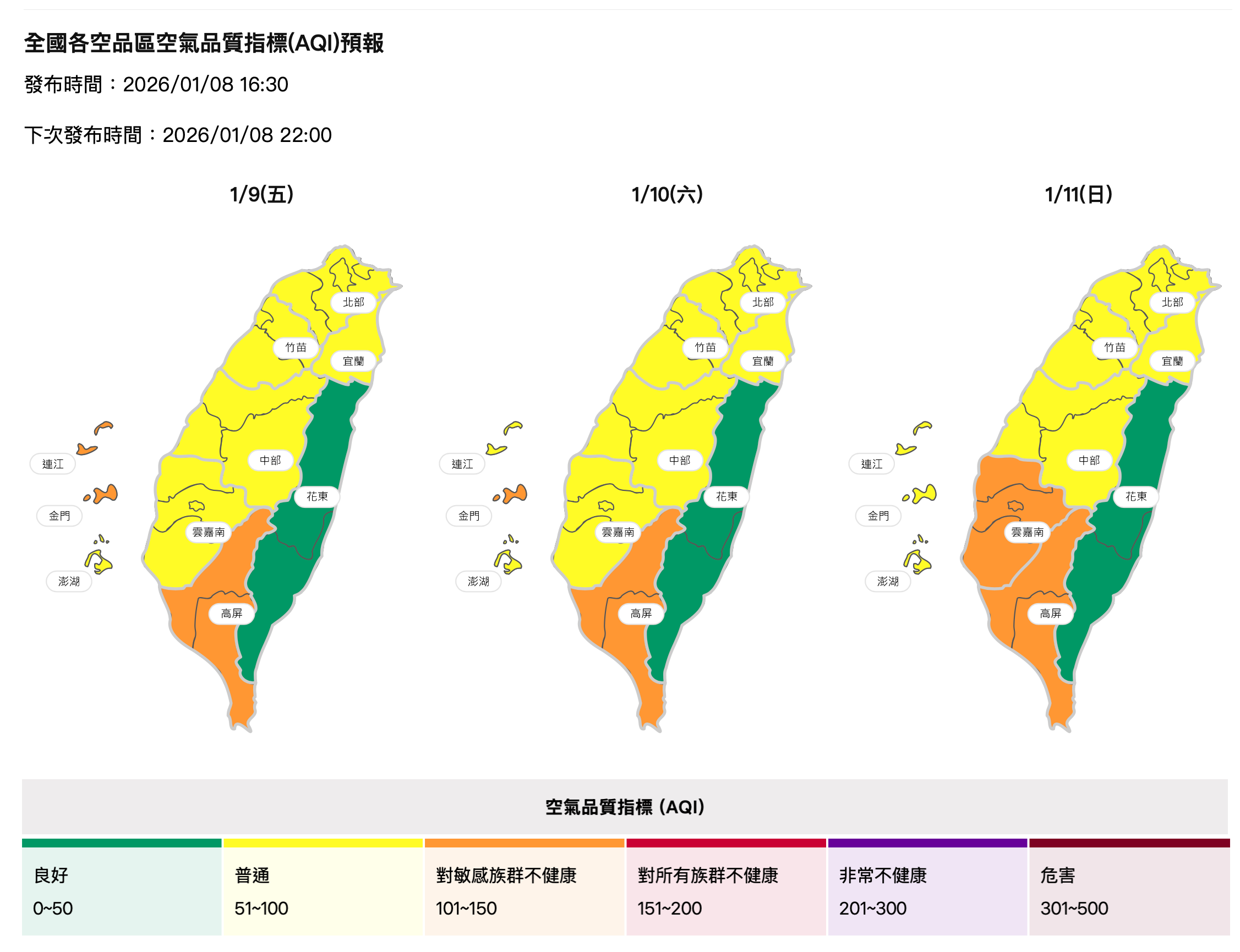 明天天氣-明天氣溫-明天天氣預報-明天降雨機率
