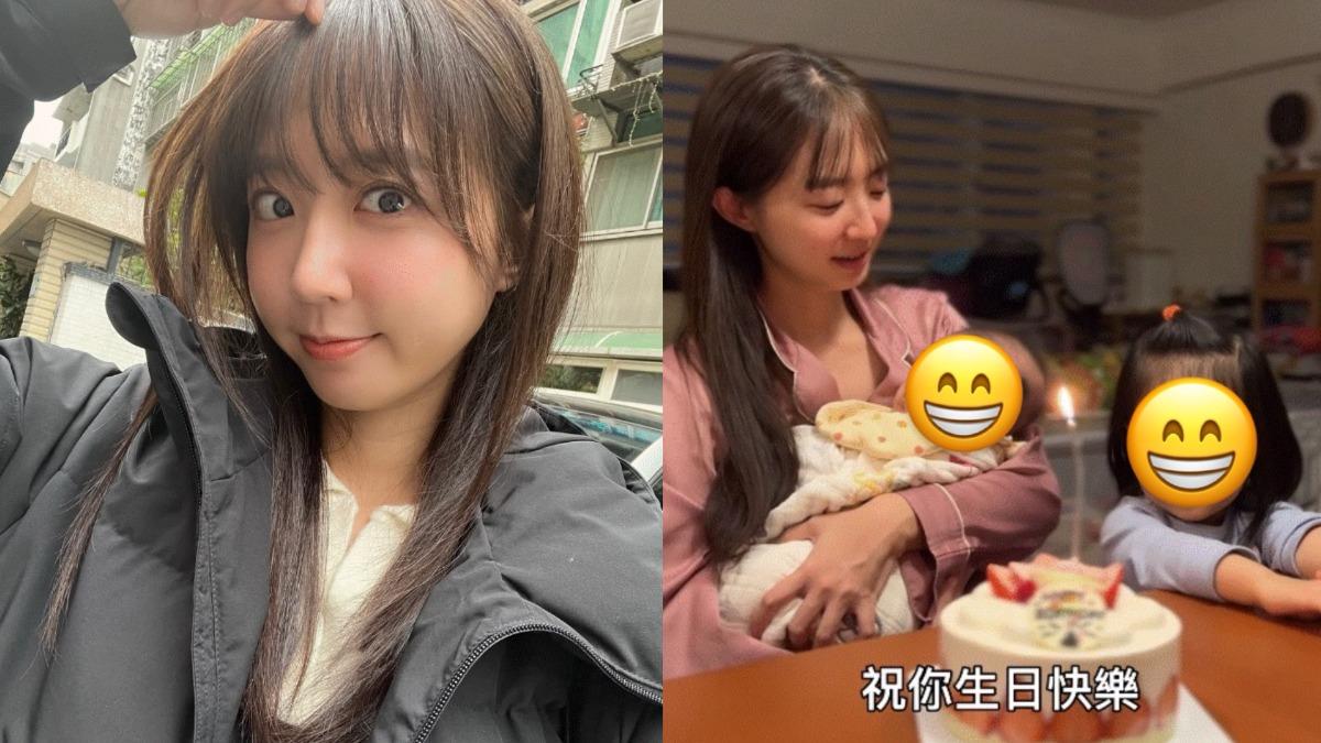 二寶媽洪詩慶生蠟燭讓給女兒吹!洩真實心聲:擁有的大過失去的