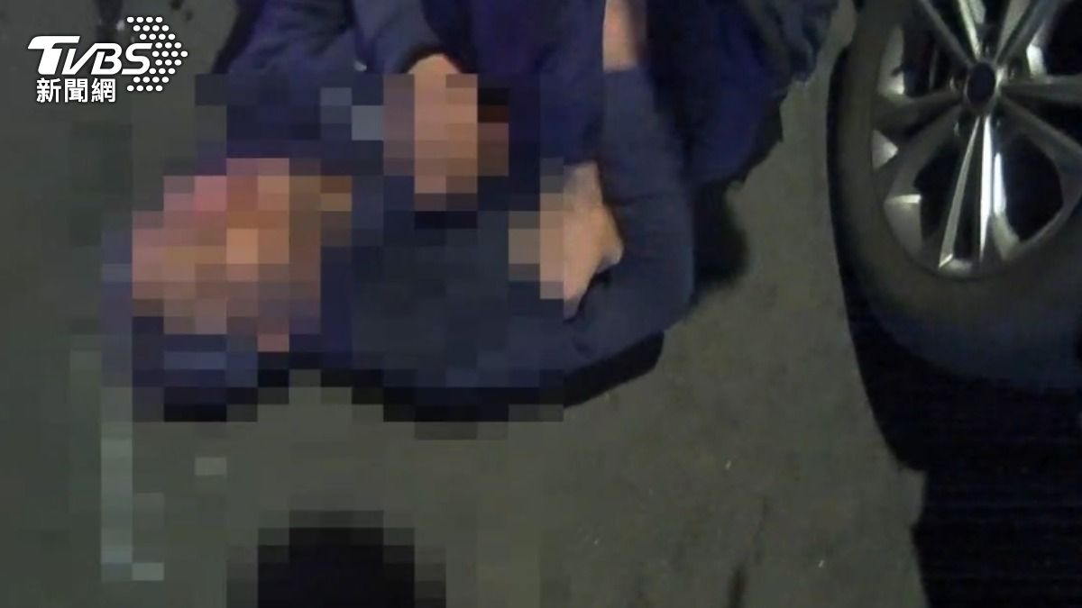 男子為偷車慣犯，即使被追捕仍繼續逃逸。（圖／TVBS）