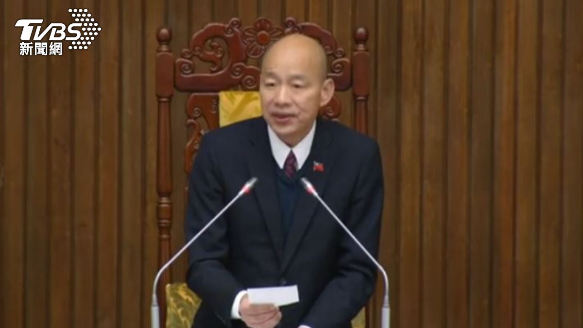 立法院長韓國瑜。(圖/TVBS)