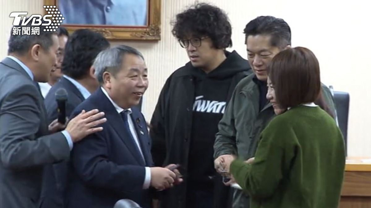 日本維新會參議員石平。(圖/TVBS)