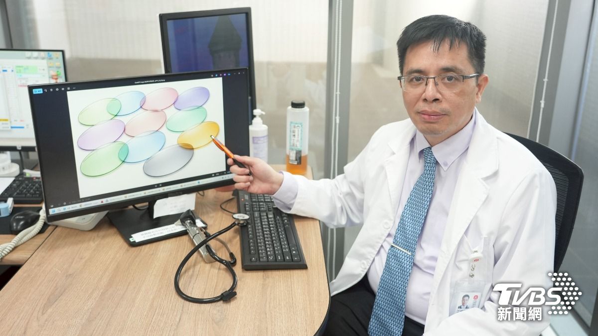 江國樑進一步解釋,Irlen症候群是一種視覺感知處理異常,與視力好壞無關。(圖/光田醫院提供)