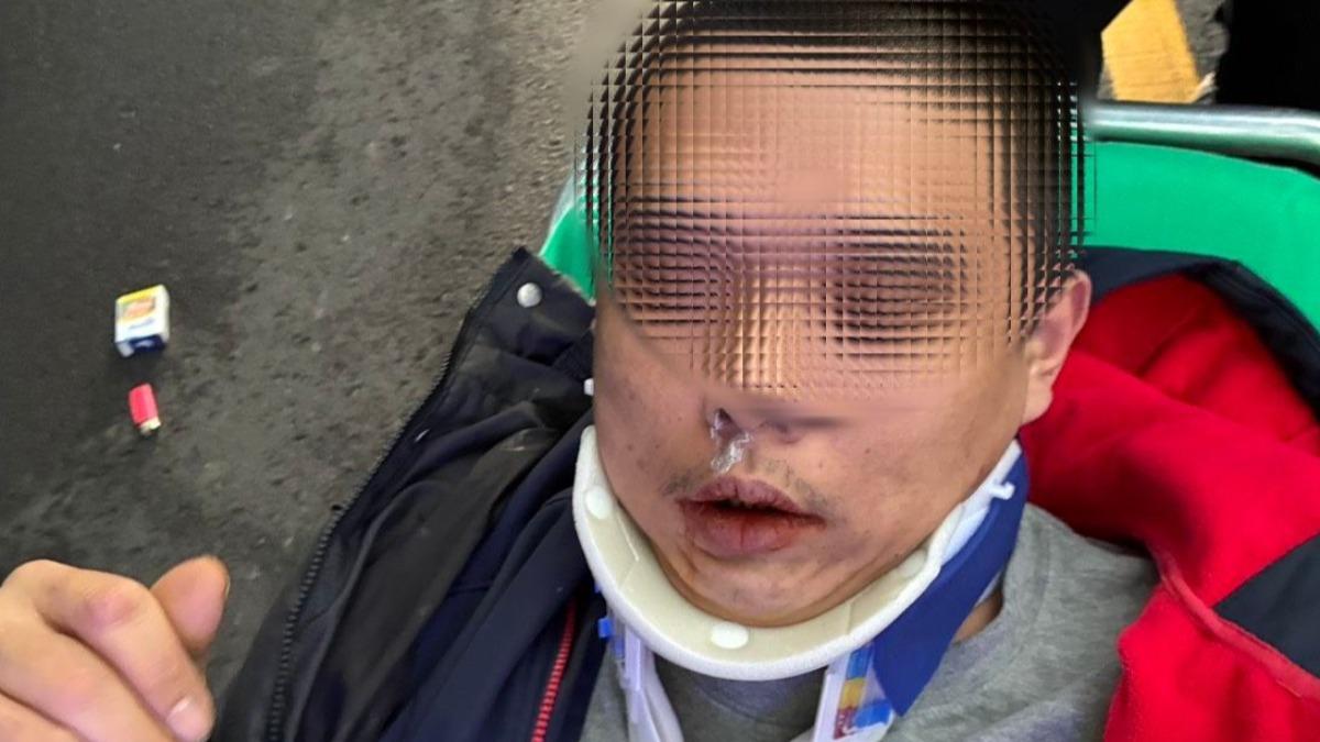 死性不改!毒蟲「口鼻沾白粉」淡大門口自摔 曾在救護車痛哭懺悔