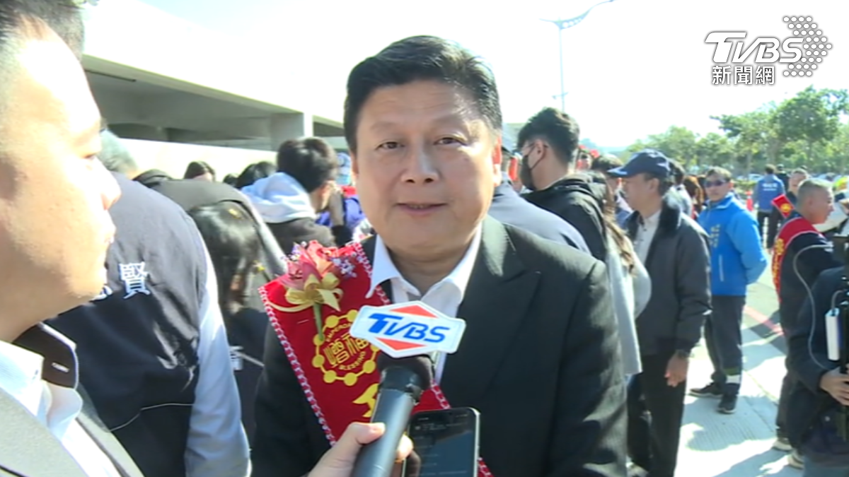 傅崐萁表示預算審查策略將經黨團大會與地方政府商討後定奪。(圖/TVBS)